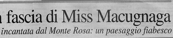 Lara Quatela Miss Macugnaga